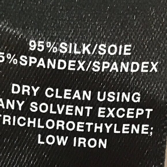 Lafayette 148 Wide Leg Pants Women 12 Beige High Rise Pocket Silk Blend Pull On - Picture 12 of 12